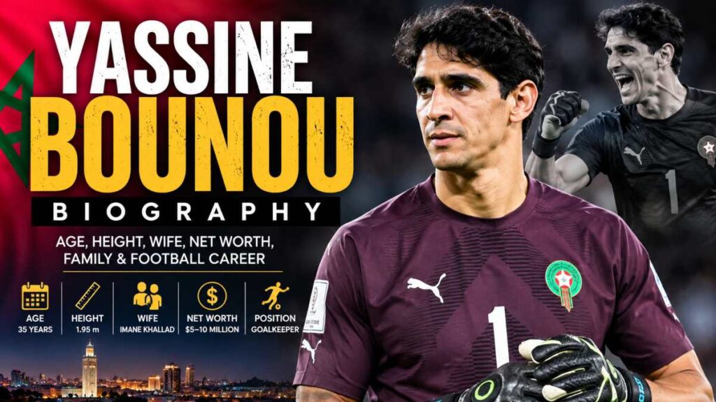 Yassine Bounou Biography
