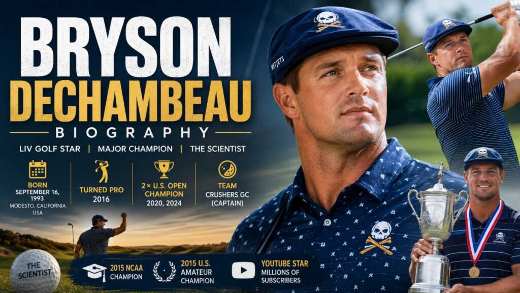 Bryson DeChambeau Biography
