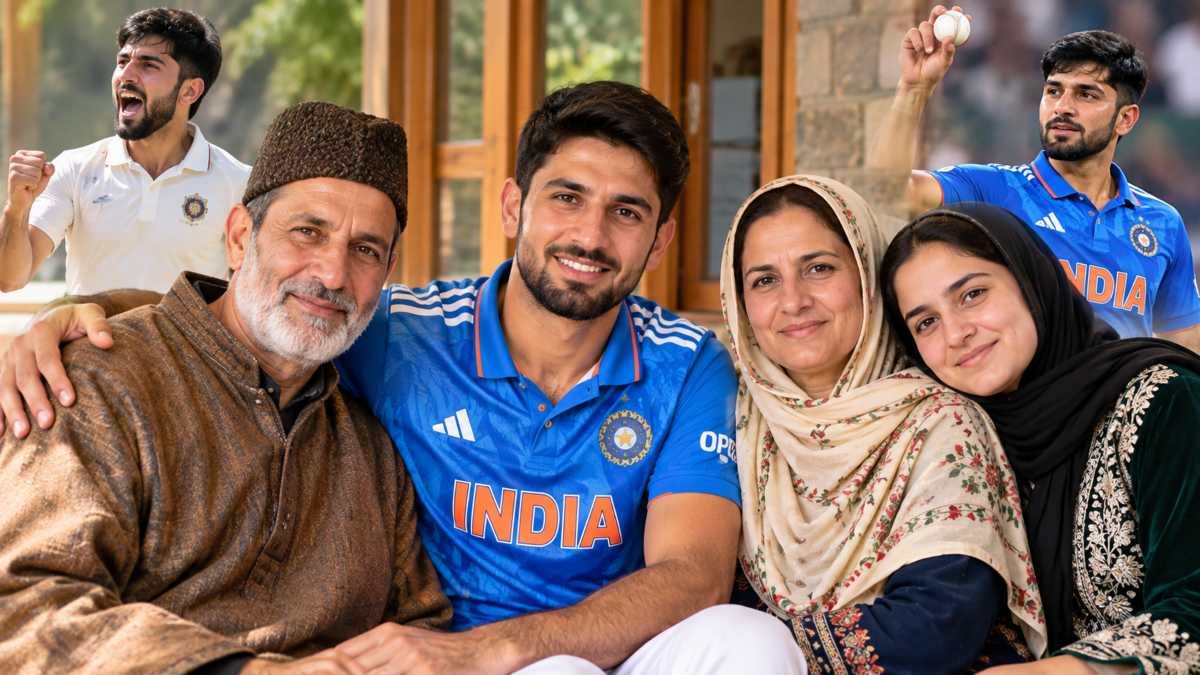 Auqib Nabi Family
