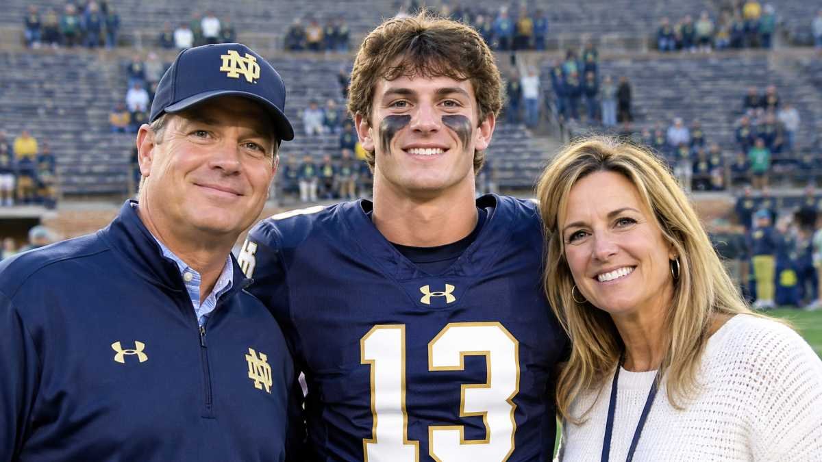 CJ Carr With Parents