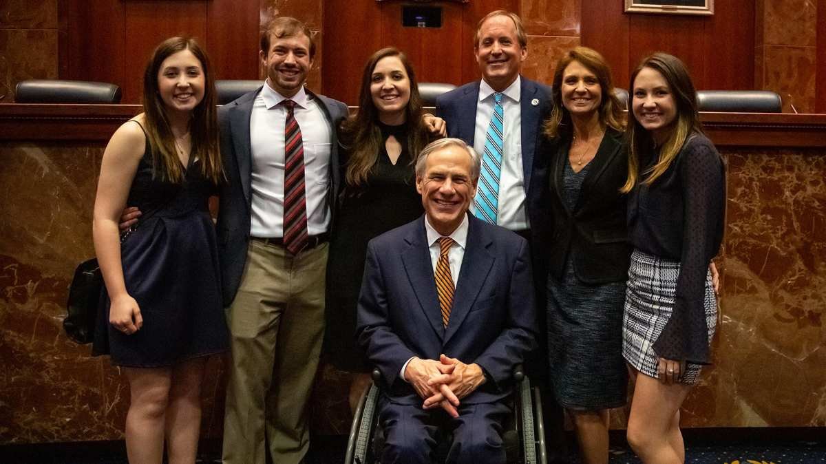 Ken Paxton Family